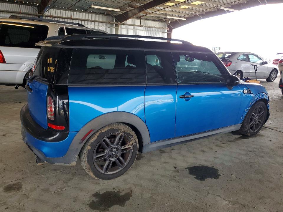 2011 Mini Cooper VIN WMWZG3C52BTY31381 COPART salvage auction — MINOR DENT/SCRATCHES, CA - DIS/DLR/EXP APP FOR DUP CLEAN, sold $125 on 2026-07-16 (photo 3)