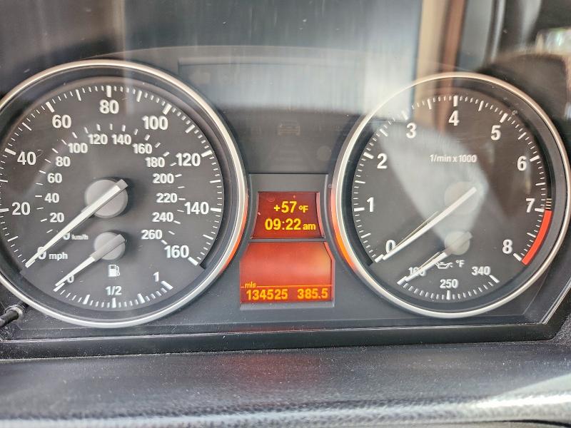 2012 BMW 3er VIN WBAKE5C5XCE755594 COPART salvage auction — REAR END, Nm - Cert Of Title-Salvage, sold $275 on 2026-07-16 (photo 9)