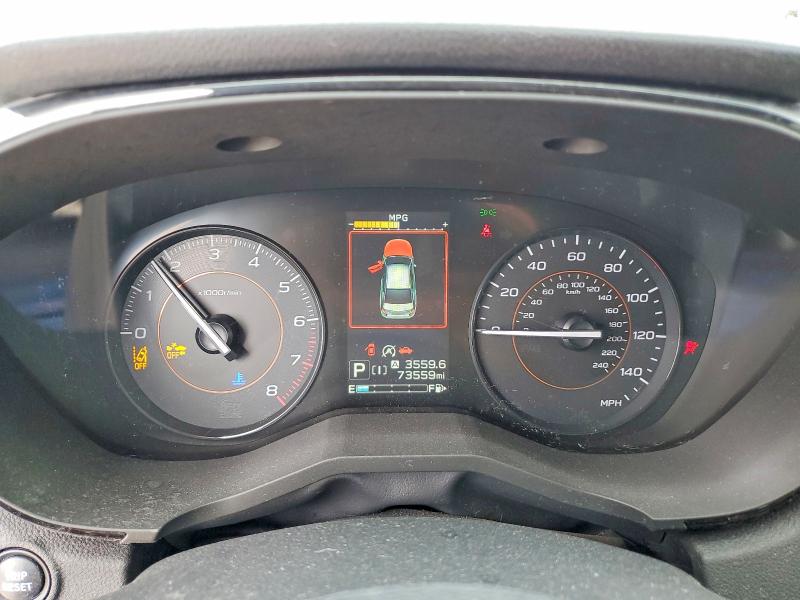 2021 Subaru Xv VIN JF2GTABC6M8377668 COPART salvage auction — HAIL, Ok - Certificate Of Title, sold $8,900 on 2026-07-10 (photo 9)