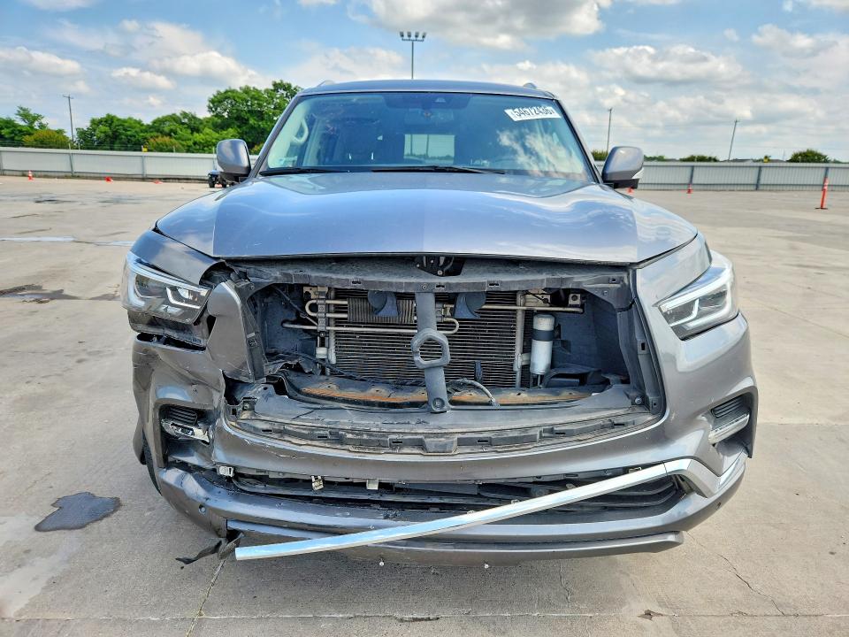 2019 Infiniti VIN JN8AZ2NE9K9237325 COPART salvage auction — FRONT END, Tx - Salvage Vehicle Title, sold $8,200 on 2026-07-23 (photo 5)
