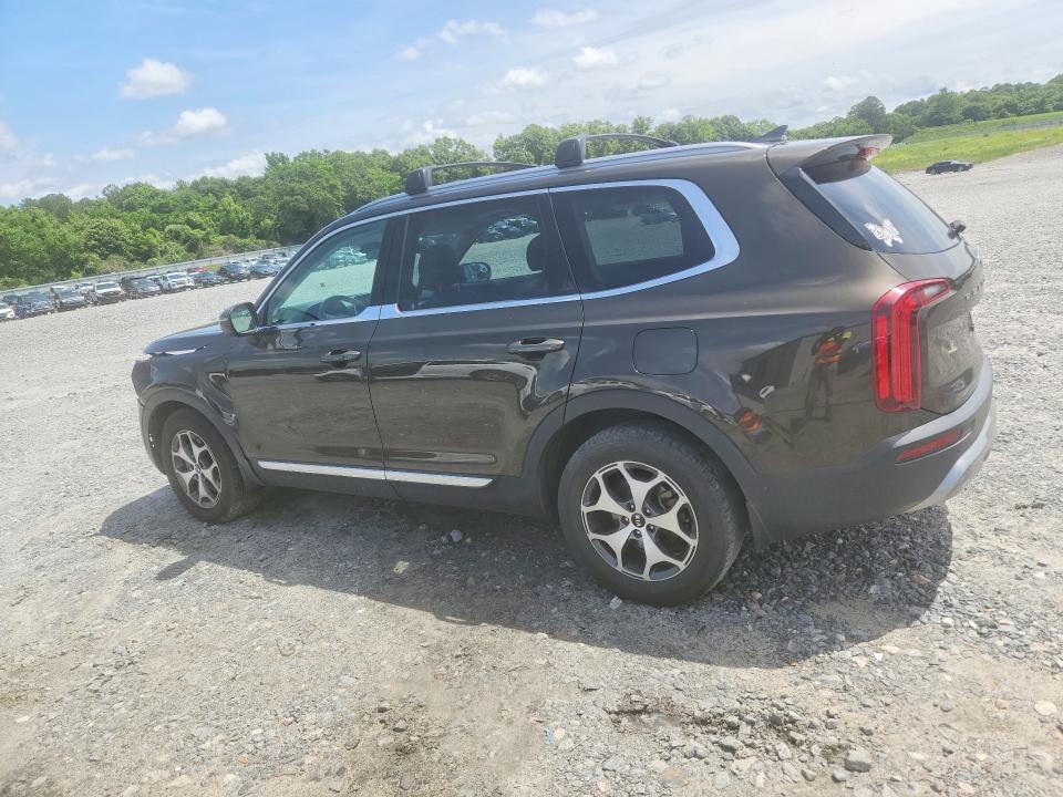 2021 Kia Telluride VIN 5XYP34HCXMG106211 COPART salvage auction — FRONT END, Ga - Cert Of Title-Salvage, sold $5,200 on 2026-07-09 (photo 2)
