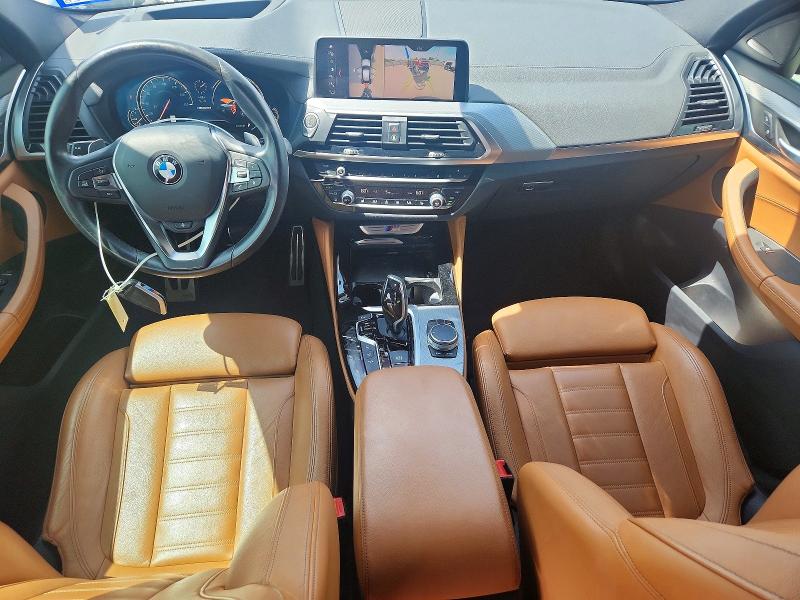 2019 BMW X4 VIN 5UXUJ5C50KLJ62486 COPART salvage auction — FRONT END, Tx - Salvage Vehicle Title, sold $15,300 on 2026-07-13 (photo 8)