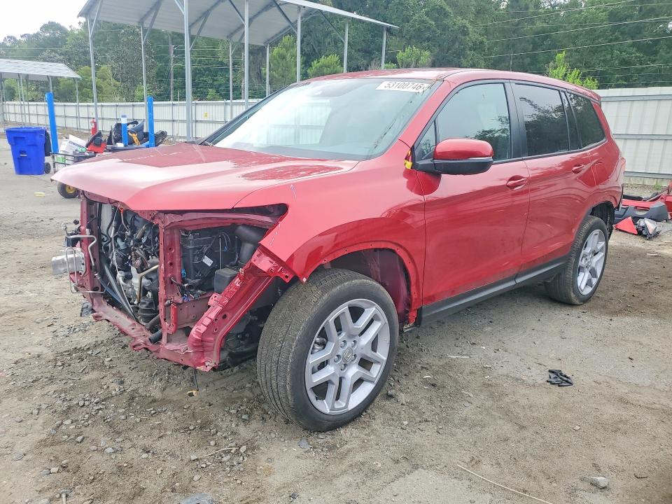 2025 Honda Passport VIN 5FNYF8H54SB005321 COPART salvage auction — FRONT END, Ga - Cert Of Title-Salvage, sold $10,800 on 2026-07-27 (photo 1)