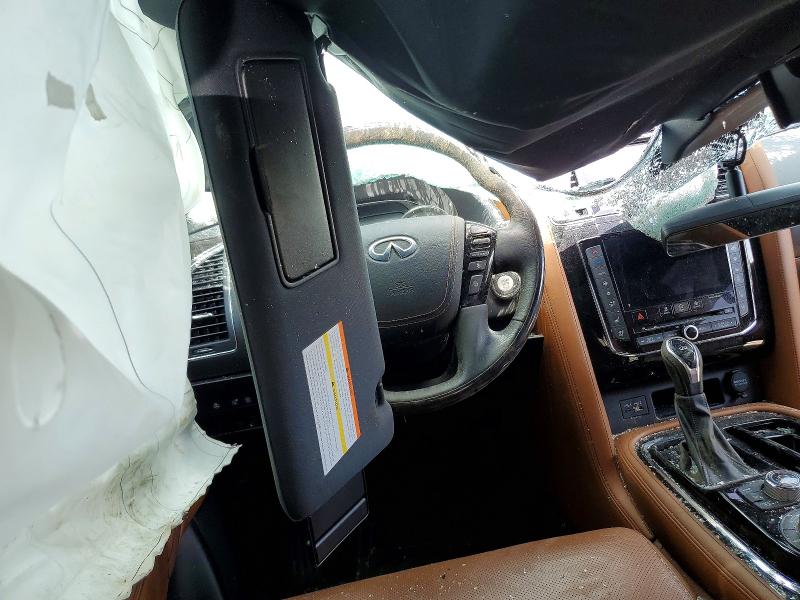 2021 Infiniti Qx80 VIN JN8AZ2BE0M9270365 COPART salvage auction — ROLLOVER, Nv - Salvage Title, sold $3,650 on 2026-07-30 (photo 9)