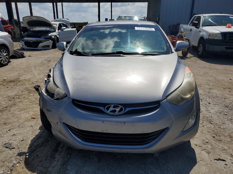 2013 Hyundai VIN KMHDH4AE7DU915224 COPART salvage auction — FRONT END, Fl - Cert Of Title Slvg Rebuildable, sold $725 on 2026-07-14 (photo 5)
