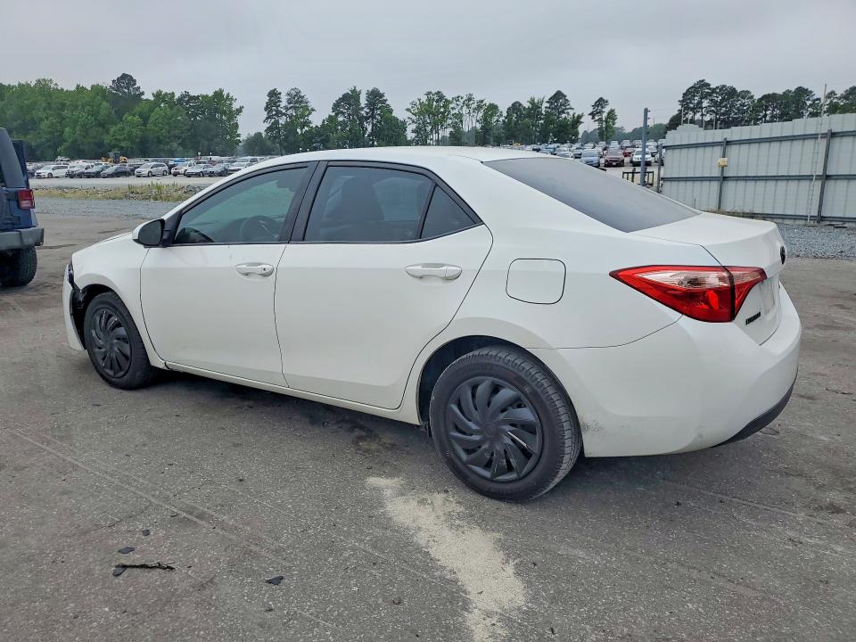 2017 Toyota Corolla VIN 5YFBURHEXHP575208 COPART salvage auction — FRONT END, Nc - Salvage Certificate Of Title, sold $4,050 on 2026-07-02 (photo 2)