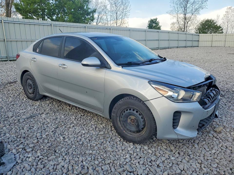 2020 Kia Rio VIN 3KPA24AD7LE334187 COPART salvage auction — FRONT END, MI - CERT OF TITLE-SALVAGE VEHICLE, sold $1,150 on 2026-07-02 (photo 4)