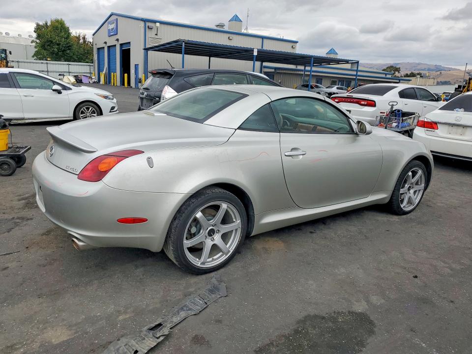 2002 Lexus Sc VIN JTHFN48Y120029795 COPART salvage auction — FRONT END, Ca - Salvage Certificate, sold $1,200 on 2026-07-07 (photo 3)