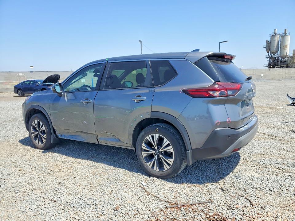 2023 Nissan Rogue VIN JN8BT3BAXPW437281 COPART salvage auction — SIDE, Ca - Salvage Certificate, sold $350 on 2026-07-28 (photo 2)