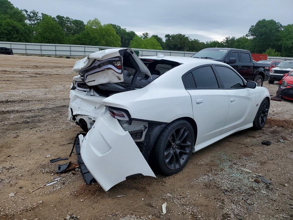 2021 Dodge Charger VIN 2C3CDXGJ8MH526309 COPART salvage auction — REAR END, Al - Cert Of Title-Salvage Title, sold $9,400 on 2026-07-28 (photo 3)