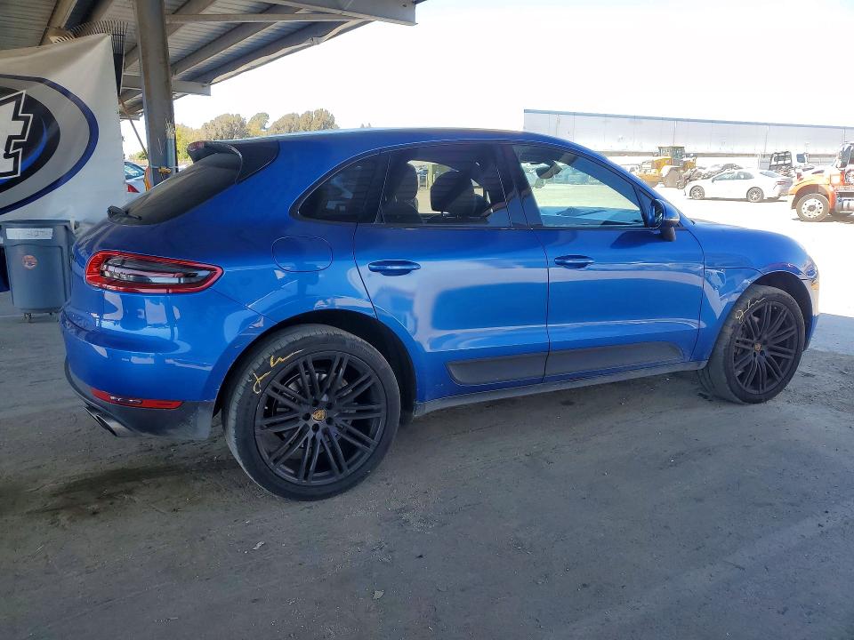 2015 Porsche Macan VIN WP1AB2A50FLB74449 COPART salvage auction — SIDE, Ca - Salvage Certificate, sold $7,100 on 2026-07-02 (photo 3)