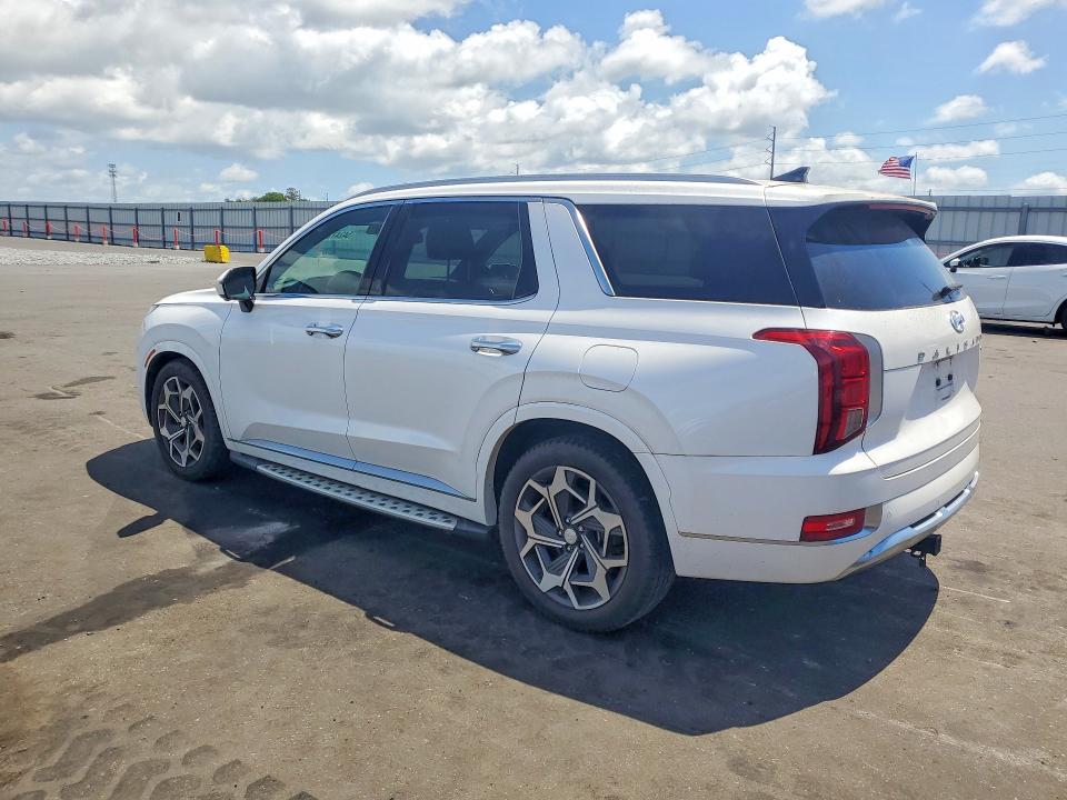2021 Hyundai VIN KM8R7DHE8MU220703 COPART salvage auction — FRONT END, Fl - Cert Of Title Slvg Rebuildable, sold $10,000 on 2026-07-15 (photo 2)