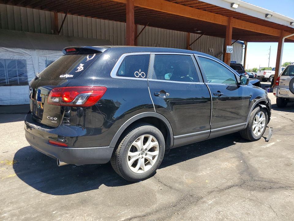 2013 Mazda Cx-9 VIN JM3TB3CA5D0401165 COPART salvage auction — FRONT END, Co - Public - Salvage Title, sold $2,250 on 2026-07-07 (photo 3)