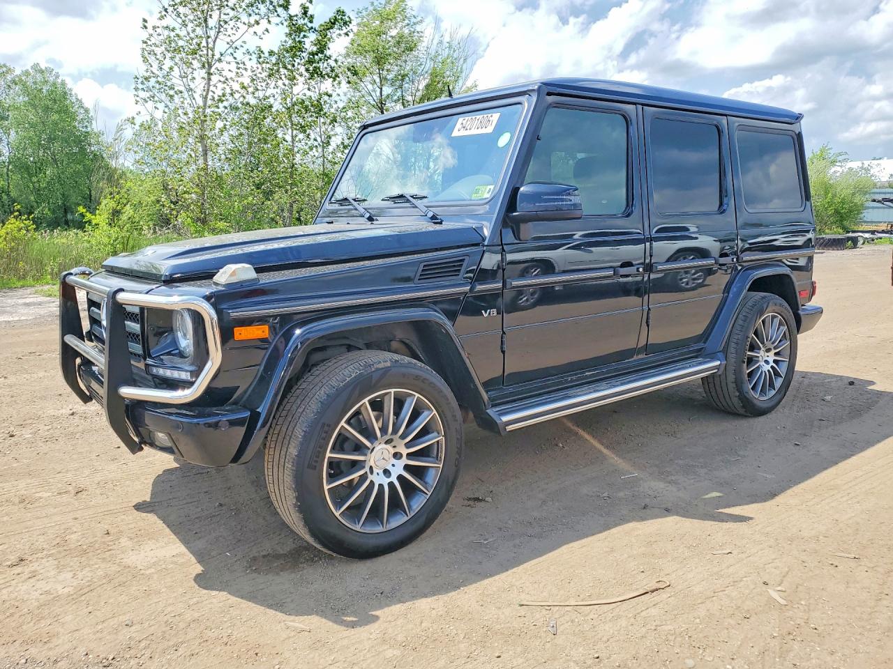 2015 Mercedes-Benz G-Class VIN WDCYC3HF0FX231057 — COPART salvage auction photo
