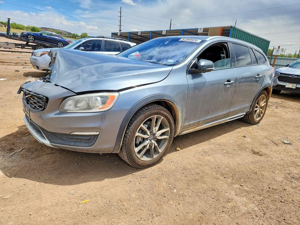 2017 Volvo V60 VIN YV440MWKXH1025766 COPART salvage auction — FRONT END, Co - Salvage Title, sold $625 on 2026-07-13 (photo 1)