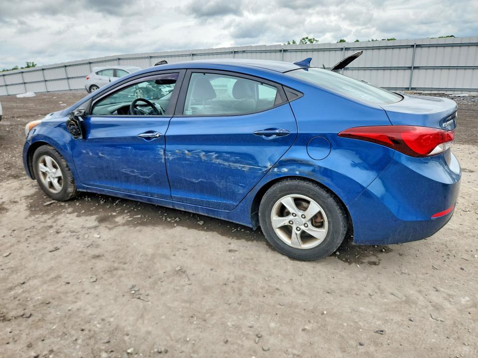 2015 Hyundai Elantra VIN KMHDH4AE4FU297802 COPART salvage auction — SIDE, Va - Certificate Of Title, sold $1,200 on 2026-07-08 (photo 2)