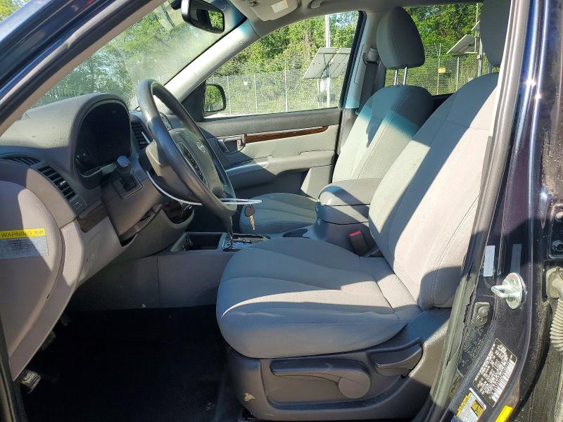 2012 Hyundai Santa fe VIN 5XYZG3AB9CG169209 COPART salvage auction — REAR END, Id - Salvage Certificate Of Title, sold $125 on 2026-07-21 (photo 7)