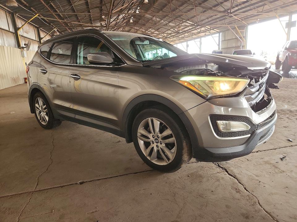 2013 Hyundai VIN 5XYZU3LA1DG084184 COPART salvage auction — FRONT END, Az - Cert Of Title - Salvage, sold $1,400 on 2026-07-20 (photo 4)
