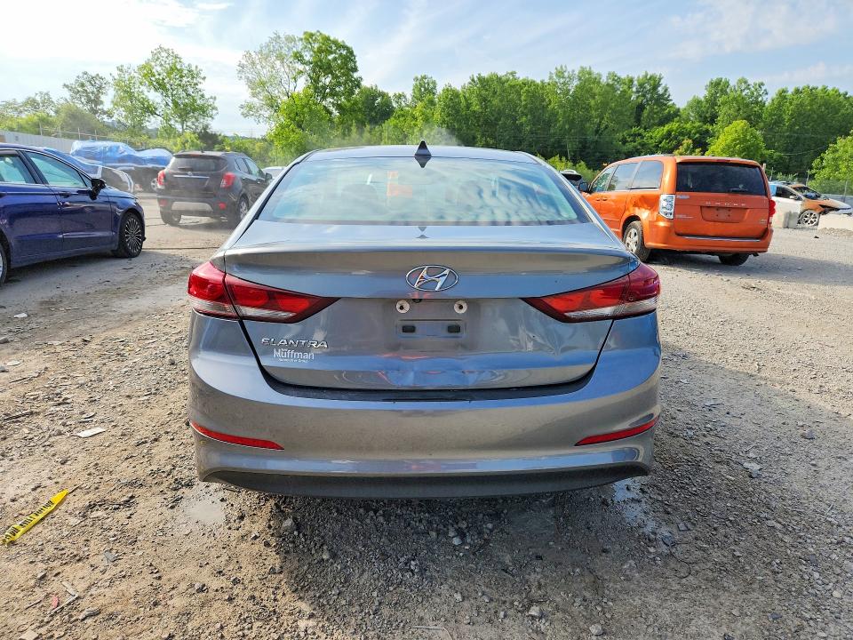 2017 Hyundai Elantra VIN KMHD84LF5HU151580 COPART salvage auction — FRONT END, Ky - Bill Of Sale/Part Only/No Titl, sold $300 on 2026-07-16 (photo 6)