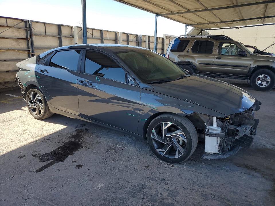2024 Hyundai Elantra VIN KMHLS4DG6RU758951 COPART salvage auction — FRONT END, NM - CERT OF TITLE-SALVAGE, sold $4,700 on 2026-07-24 (photo 4)