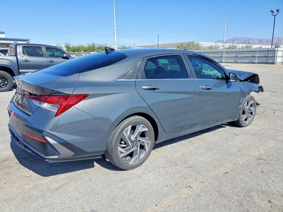 2024 Hyundai Elantra VIN KMHLS4DG4RU652756 COPART salvage auction — FRONT END, Nv - Salvage Title, sold $2,550 on 2026-07-16 (photo 3)