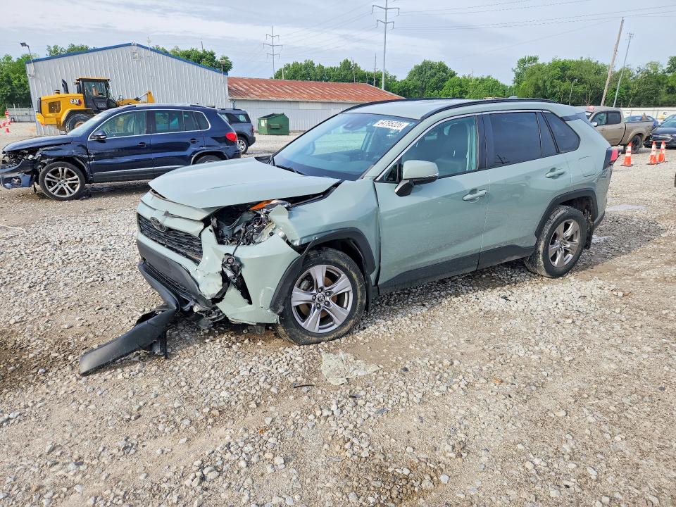 2022 Toyota Rav 4 VIN 2T3P1RFV0NW290763 COPART salvage auction — FRONT END, Oh - Cert Of Title-Salvage, sold $7,800 on 2026-07-02 (photo 1)
