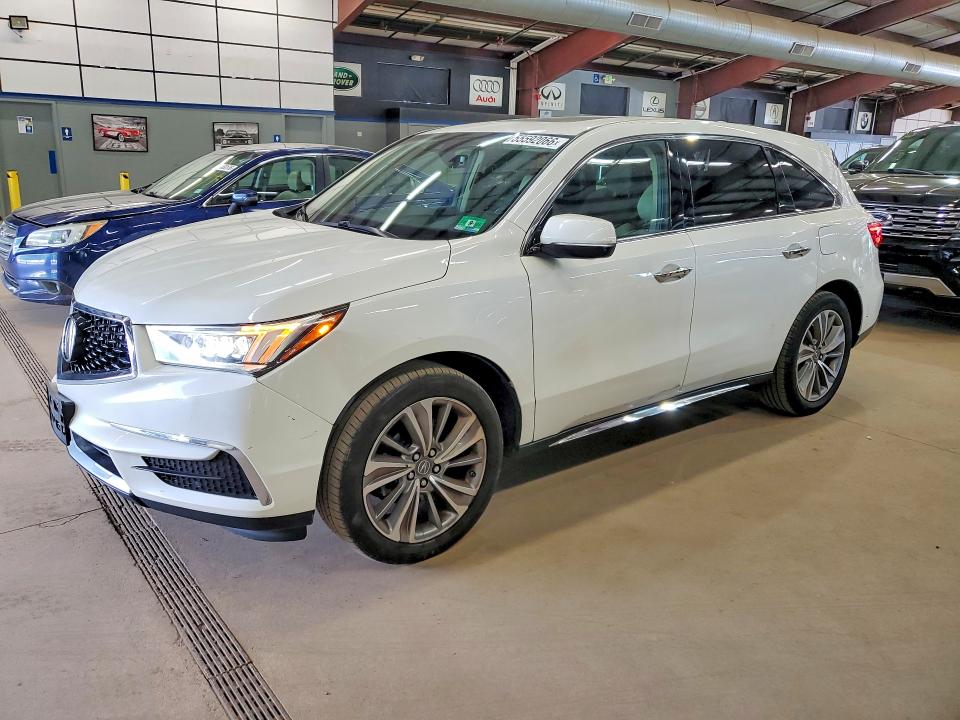 2018 Acura Mdx VIN 5J8YD4H57JL028832 COPART salvage auction — FRONT END, Mt - Certificate Of Title, sold $7,500 on 2026-07-27 (photo 1)