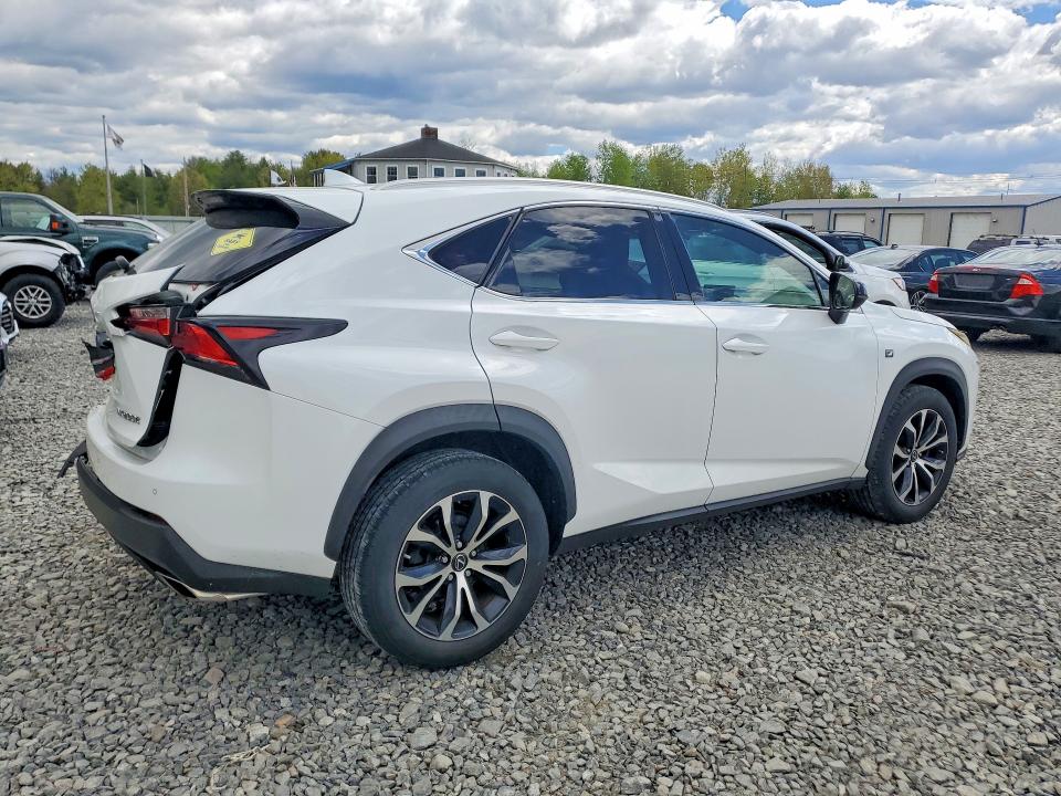 2016 Lexus Nx VIN JTJBARBZ2G2050156 COPART salvage auction — REAR END, Ma - Cert Of Title-Reconstrctd Coll, sold $8,400 on 2026-07-06 (photo 3)