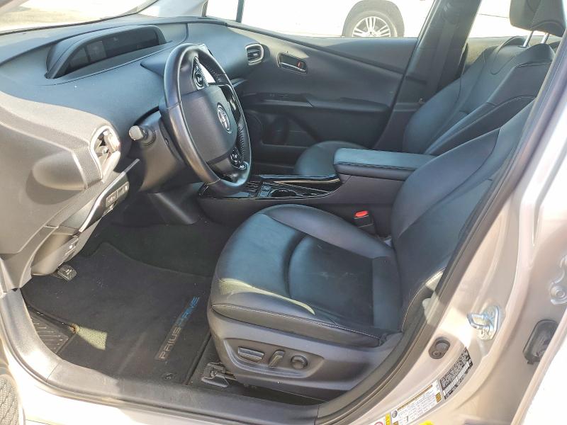 2021 Toyota Prius VIN JTDKAMFPXM3190072 COPART salvage auction — FRONT END, Ca - Salvage Certificate, sold $3,700 on 2026-07-14 (photo 7)