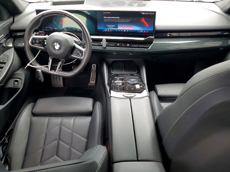 2025 BMW 5er VIN WBA43FJ00SCU24593 COPART salvage auction — SIDE, Ca - Salvage Certificate, sold $16,400 on 2026-07-27 (photo 8)