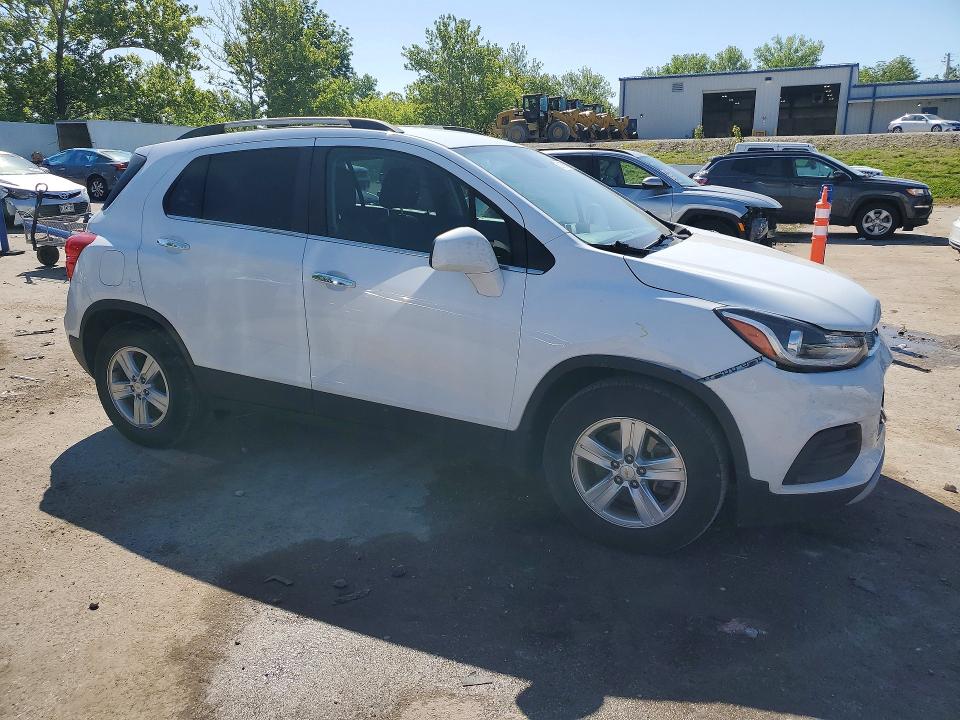 2019 Chevrolet Trax VIN KL7CJLSB5KB912797 COPART salvage auction — FRONT END, Mo - Salvage Certificate Of Title, sold $1,900 on 2026-07-07 (photo 4)