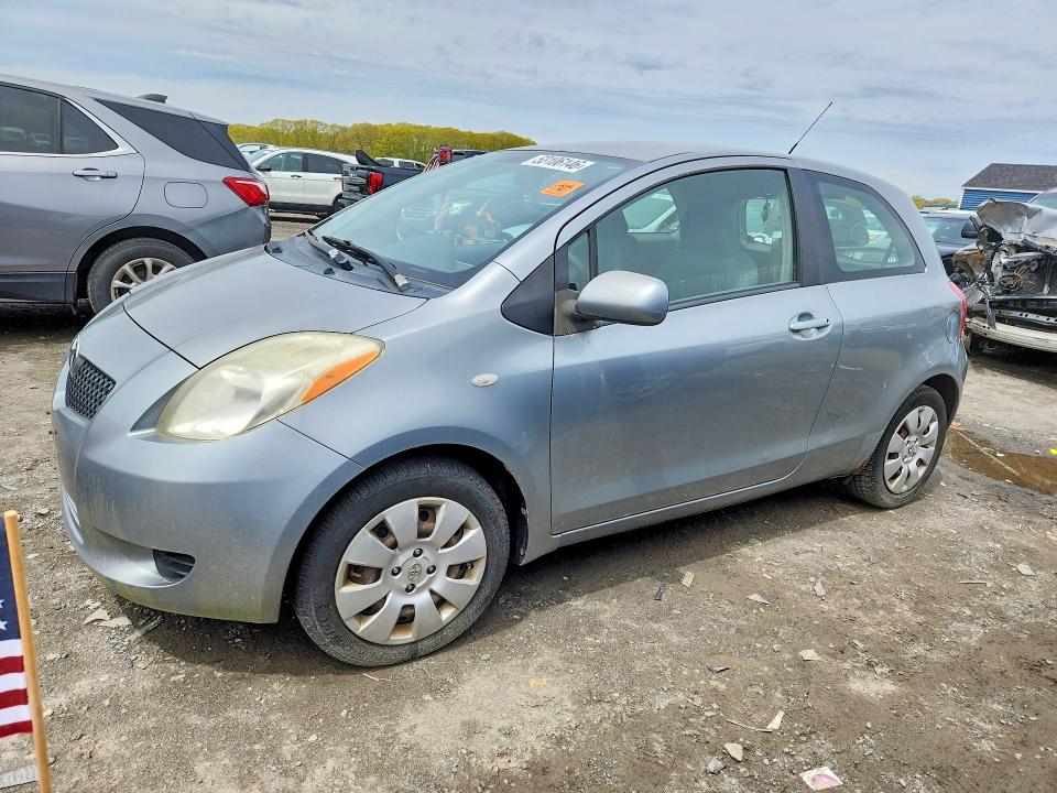 2008 Toyota Yaris VIN JTDJT923985179614 COPART salvage auction — MECHANICAL, Ma - Certificate Of Title, sold $550 on 2026-07-15 (photo 1)