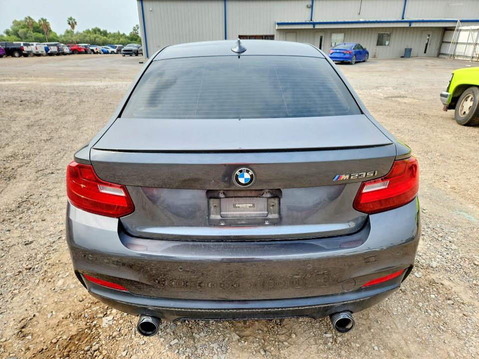 2016 BMW M2 VIN WBA1J7C53GV359807 COPART salvage auction — FRONT END, Tx - Salvage Vehicle Title, sold $7,300 on 2026-07-22 (photo 6)