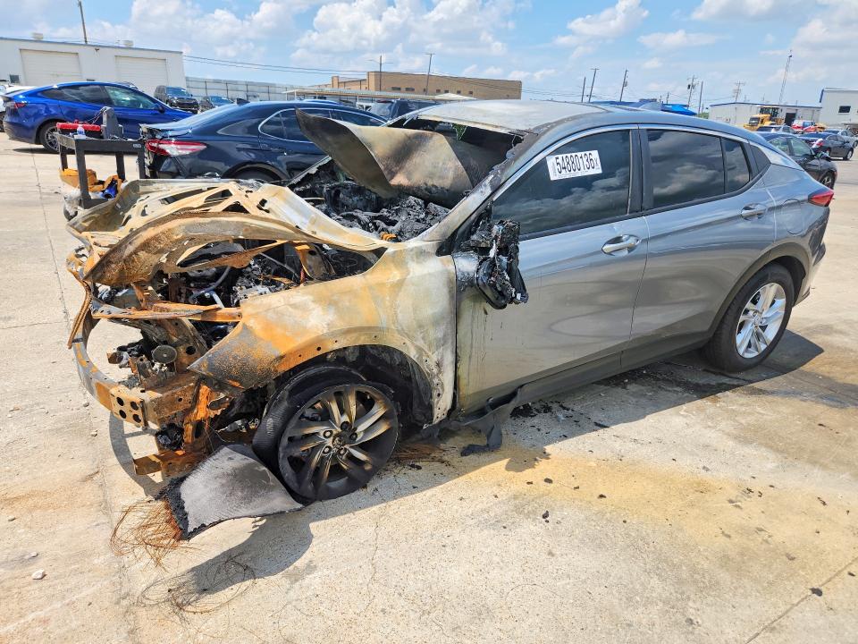 2025 Buick Envista VIN KL47LAEP9SB221745 COPART salvage auction — ENGINE BURN, Tx - Nonrepairable Title, sold $175 on 2026-07-30 (photo 1)