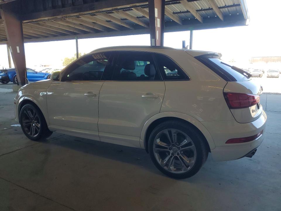 2018 Audi Q3 VIN WA1JCCFSXJR015232 COPART salvage auction — FRONT END, Ca - Salvage Certificate, sold $3,250 on 2026-07-30 (photo 2)
