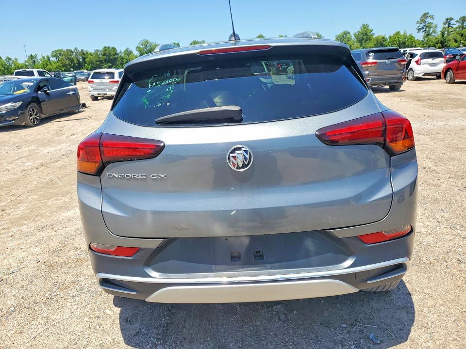 2021 Buick Encore VIN KL4MMFSL7MB154340 COPART salvage auction — FRONT END, Tx - Salvage Vehicle Title, sold $2,650 on 2026-07-12 (photo 6)