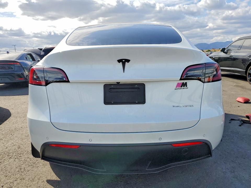 2022 Tesla Model y VIN 7SAYGDEE5NF317505 COPART salvage auction — FRONT END, Ca - Salvage Certificate, sold $8,700 on 2026-07-15 (photo 6)