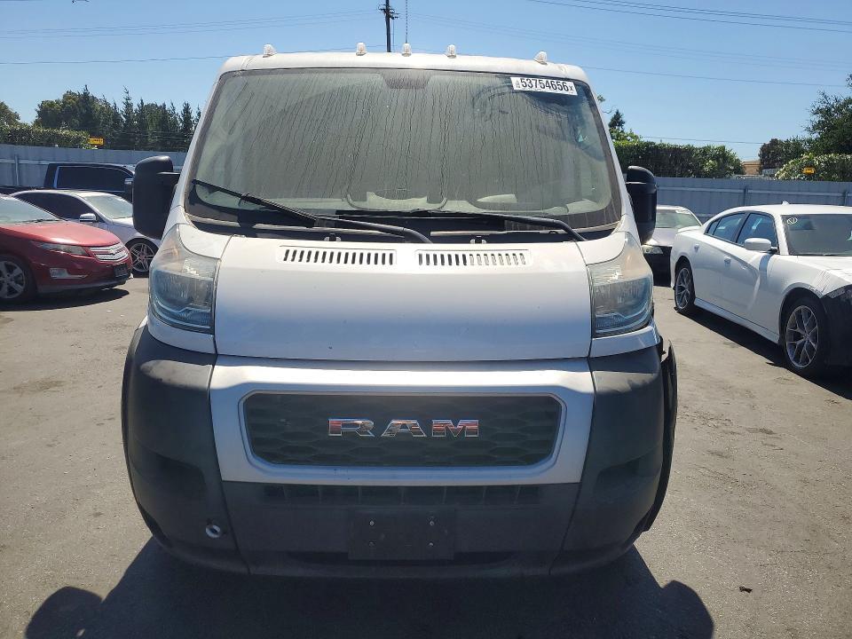 2020 Ram Promaster 1500 VIN 3C6TRVAG1LE123062 COPART salvage auction — FRONT END, Ca - Salvage Certificate, sold $3,300 on 2026-07-08 (photo 5)