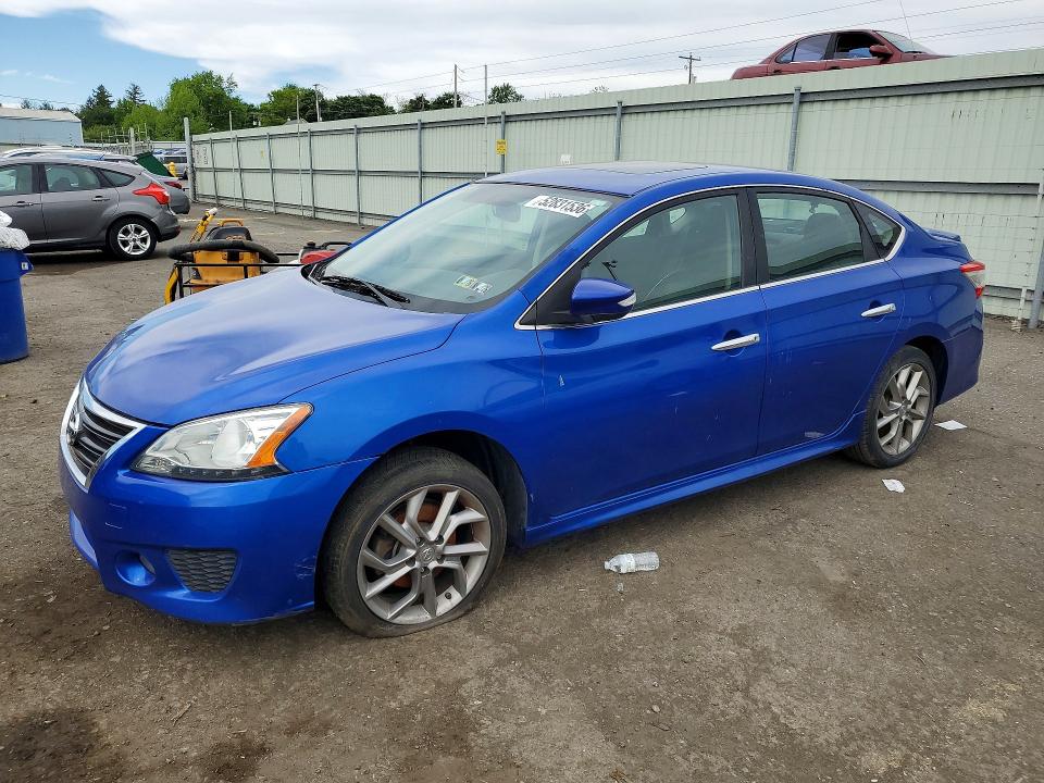 2015 Nissan Sentra VIN 3N1AB7AP7FY311056 COPART salvage auction — MECHANICAL, Pa - Cert Of Title (P), sold $400 on 2026-07-09 (photo 1)