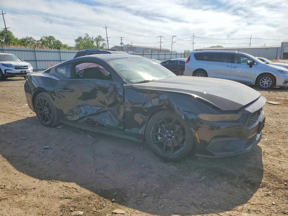 2026 Ford Mustang VIN 1FA6P8TH3T5102718 COPART salvage auction — SIDE, IL - SALVAGE CERTIFICATE, sold $11,400 on 2026-07-29 (photo 4)