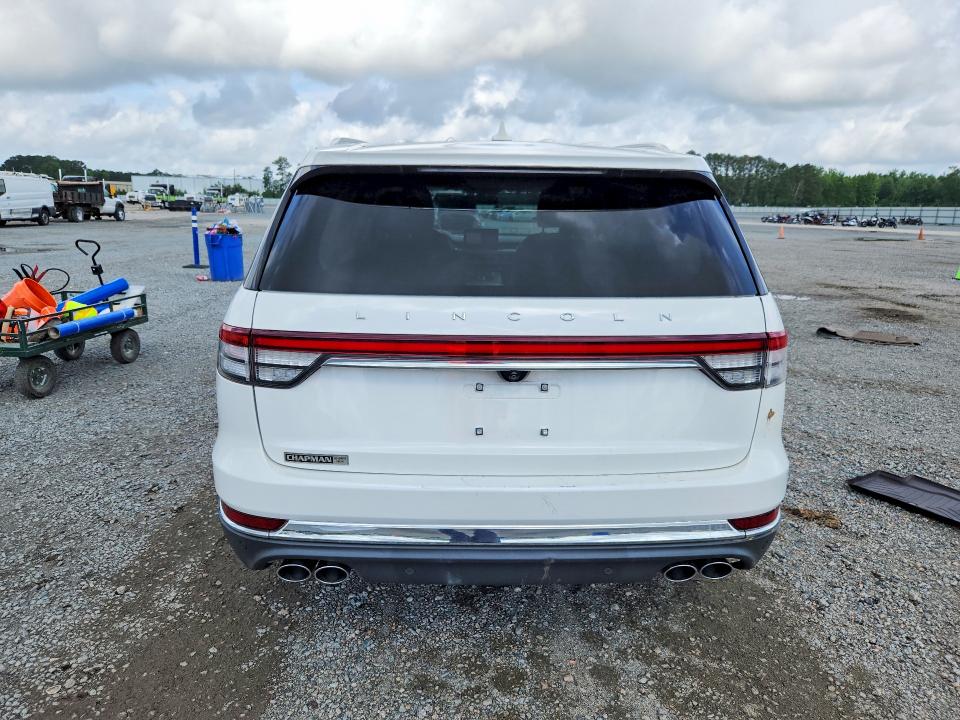 2023 Lincoln Aviator VIN 5LM5J6XC9PGL18585 COPART salvage auction — FRONT END, Nc - Salvage Certificate Of Title, sold $12,400 on 2026-07-20 (photo 6)