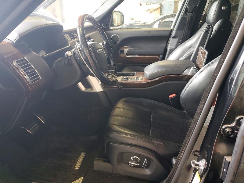 2016 Land rover RANGE ROVER VIN SALGS3EF2GA244785 COPART salvage auction — HAIL, Ar - Cert Of Title-Salvage, sold $2,950 on 2026-07-29 (photo 7)