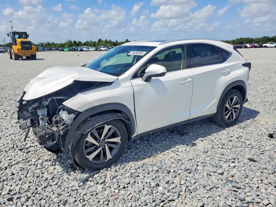 2018 Lexus Nx VIN JTJYARBZ2J2093588 COPART salvage auction — FRONT END, Fl - Cert Of Title Slvg Rebuildable, sold $5,500 on 2026-07-10 (photo 1)