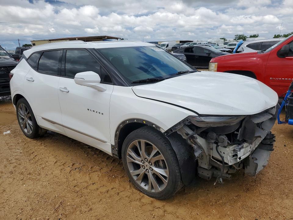 2019 Chevrolet Blazer VIN 3GNKBFRS2KS579215 COPART salvage auction — FRONT END, Tx - Salvage Vehicle Title, sold $4,500 on 2026-07-09 (photo 4)