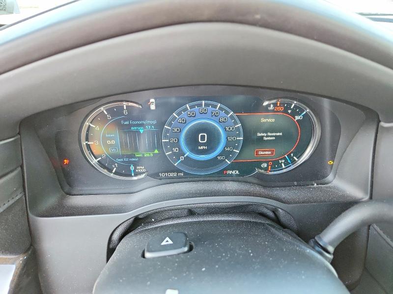 2018 Cadillac Escalade VIN 1GYS4DKJ9JR136094 COPART salvage auction — FRONT END, Mo - Salvage Certificate Of Title, sold $10,600 on 2026-07-28 (photo 9)
