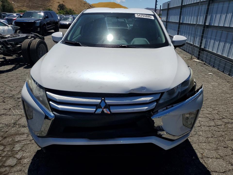 2018 Mitsubishi ECLIPSE VIN JA4AS3AA9JZ049924 COPART salvage auction — FRONT END, Ca - Salvage Certificate, sold $2,600 on 2026-07-02 (photo 5)