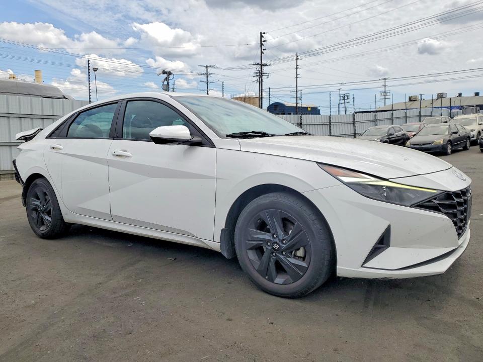 2023 Hyundai Elantra VIN KMHLM4AJ8PU060039 COPART salvage auction — REAR END, CA - SALVAGE CERTIFICATE, sold $4,050 on 2026-07-29 (photo 4)