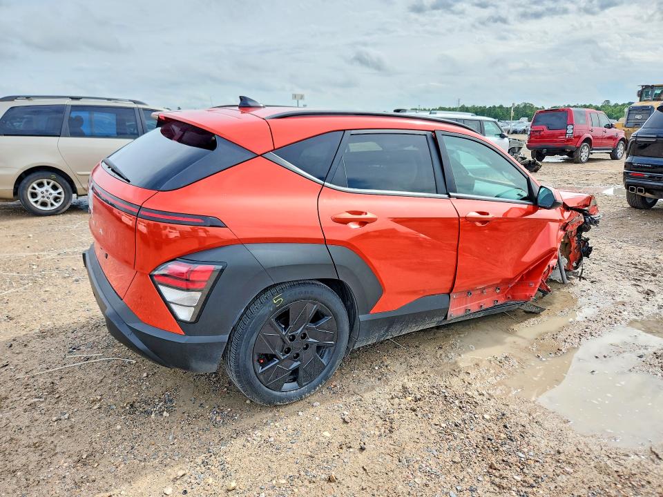 2024 Hyundai Kona VIN KM8HC3AB7RU061164 COPART salvage auction — FRONT END, Tx - Salvage Vehicle Title, sold $150 on 2026-07-24 (photo 3)