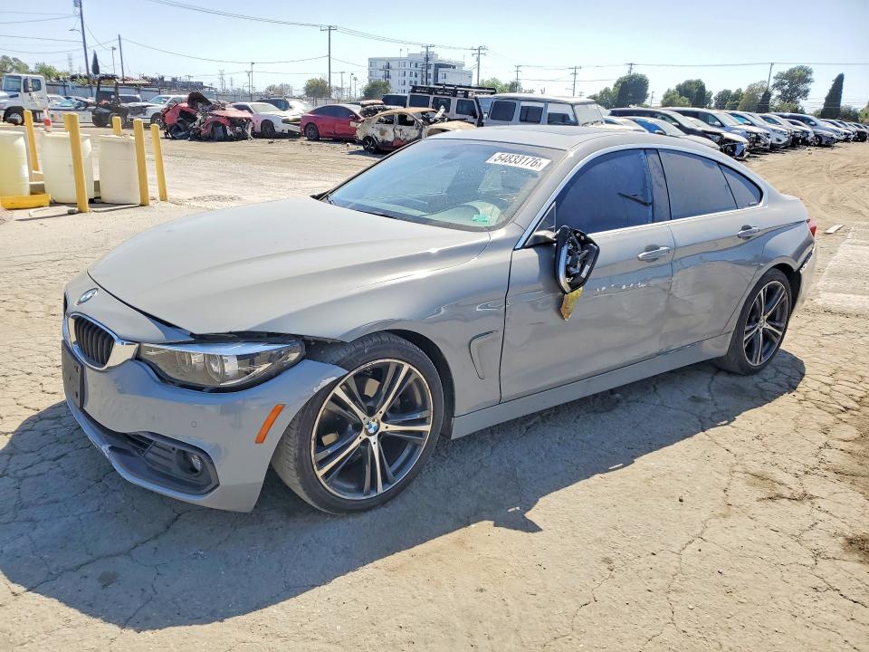 2018 BMW 4er VIN WBA4J1C54JBG76730 COPART salvage auction — SIDE, Ca - Salvage Certificate, sold $3,950 on 2026-07-09 (photo 1)