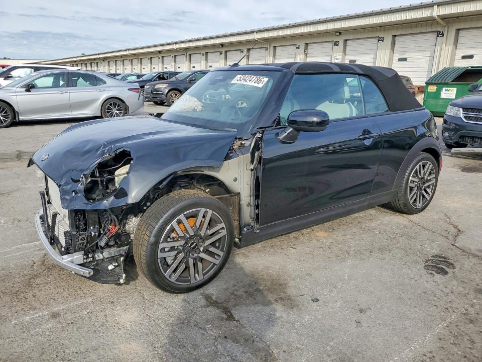 2025 Mini Cooper VIN WMW13GX03S2X39863 COPART salvage auction — FRONT END, Ky - Bill Of Sale/Part Only/No Titl, sold $7,600 on 2026-08-06 (photo 1)